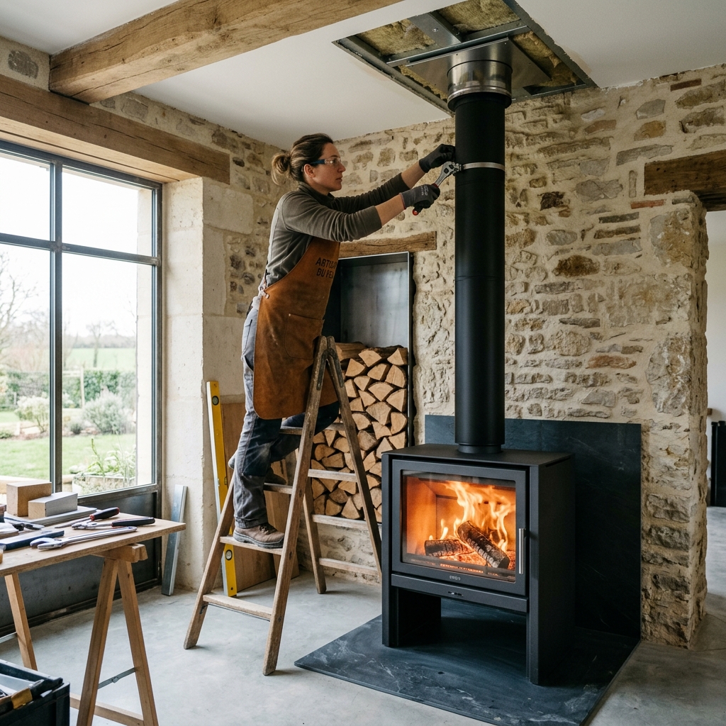 Prix détaillé d'un poêle à bois en 2026 : Budget complet