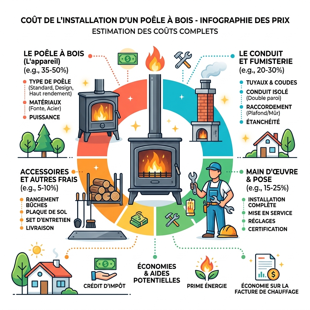 Comment comparer les devis de poêle à bois efficacement ?